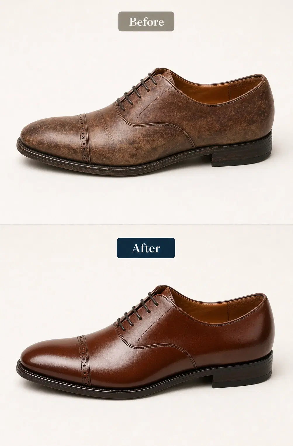 خدمة ShoeCare لتنظيف الأحذية والاستلام في جي بي آر