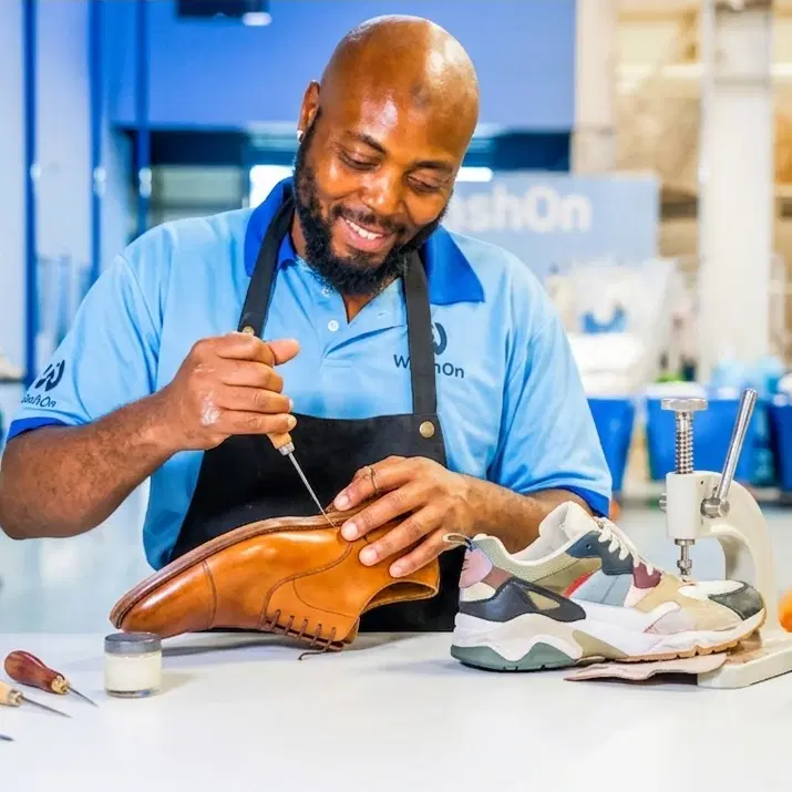 Professional shoe repair and restoration in Dubai Land