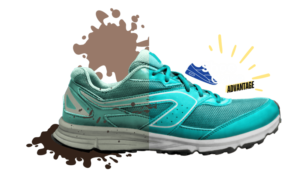 Shoe cleaning and restoration hero graphic (TOURREADY).