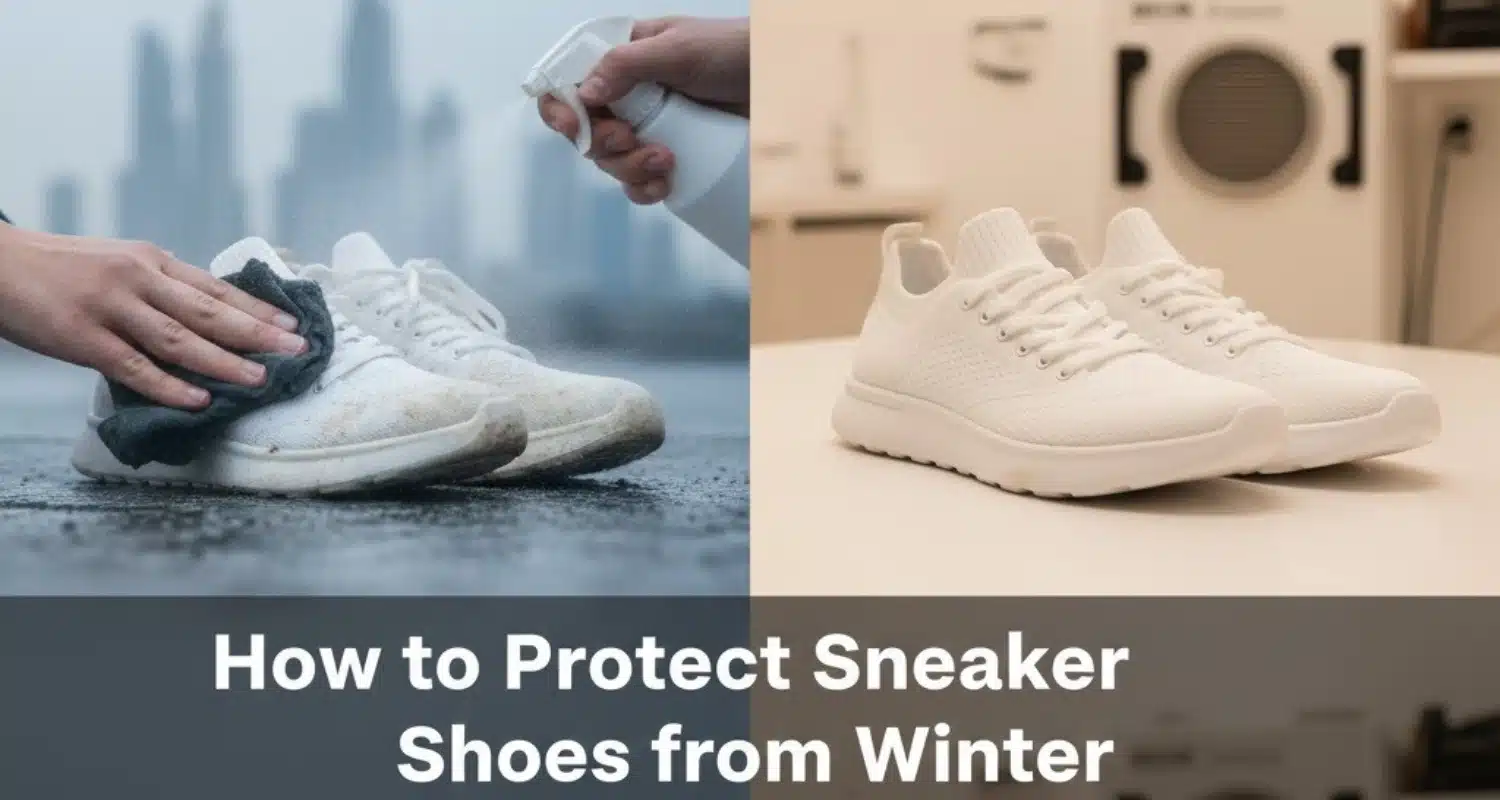 How to Protect Sneaker Shoes from Winter Moisture & Cold Air