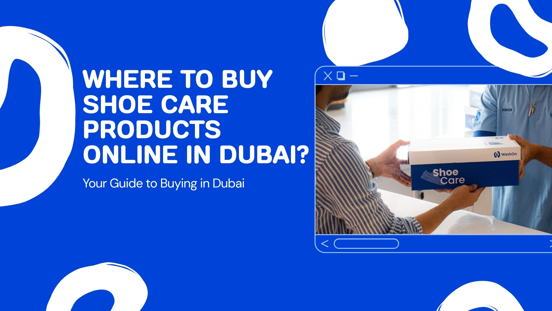 Where to Buy Shoe Care Products Online in Dubai?