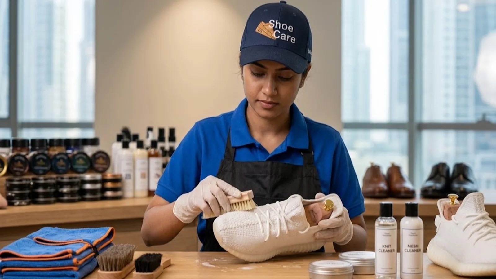 How to Clean Mesh and Knit Sneakers in Dubai: Full Guide