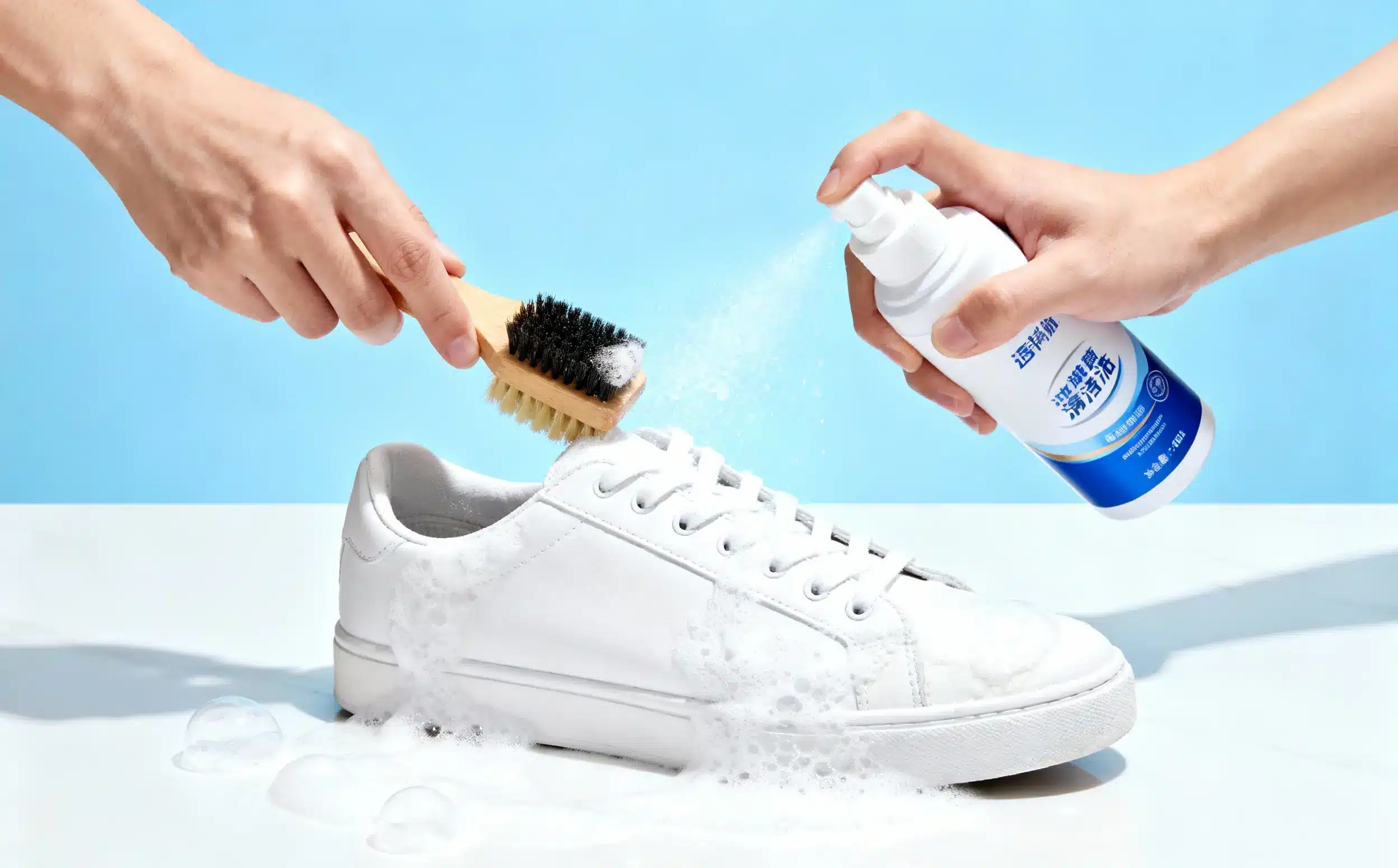 How to Clean White Sneakers Without Damaging the Fabric