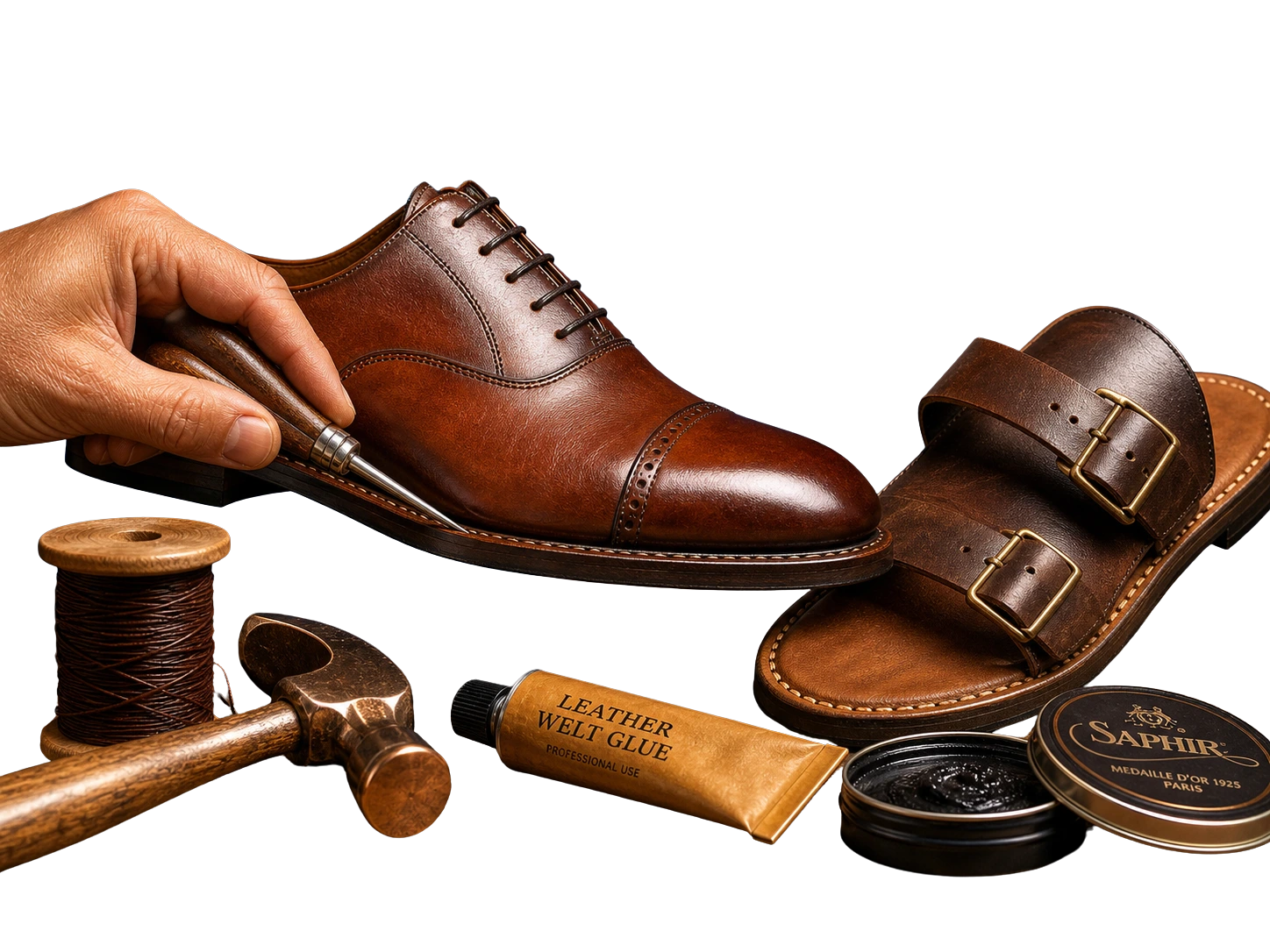 Sneaker and leather shoe repair in Dubai with free doorstep pickup
