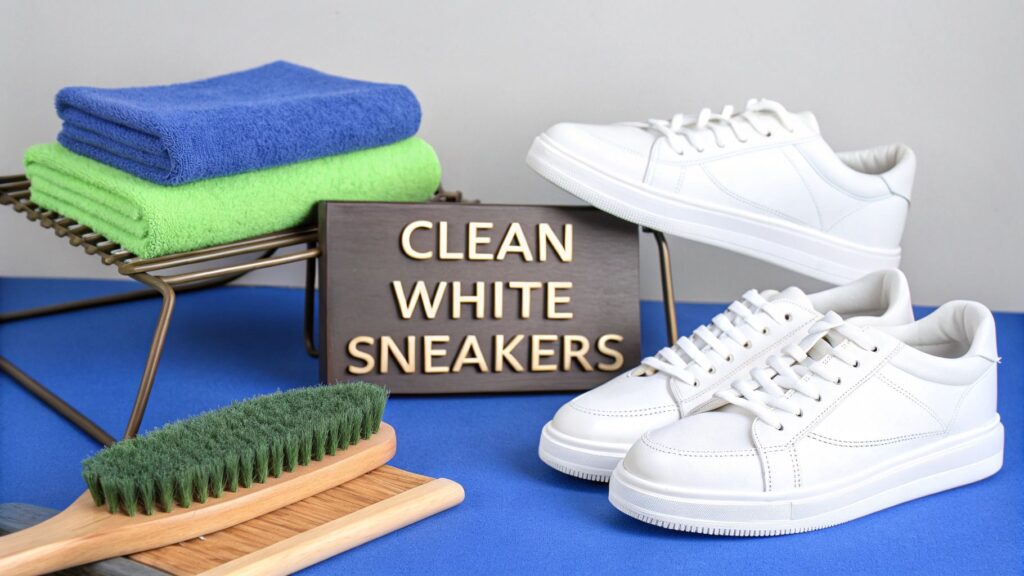 How to Clean White Sneakers: Easy Tips in the UAE