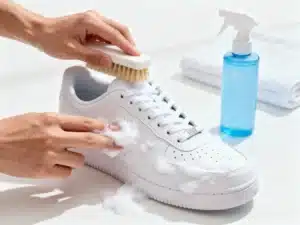 How to Clean White Sneakers Without Damaging the Fabric