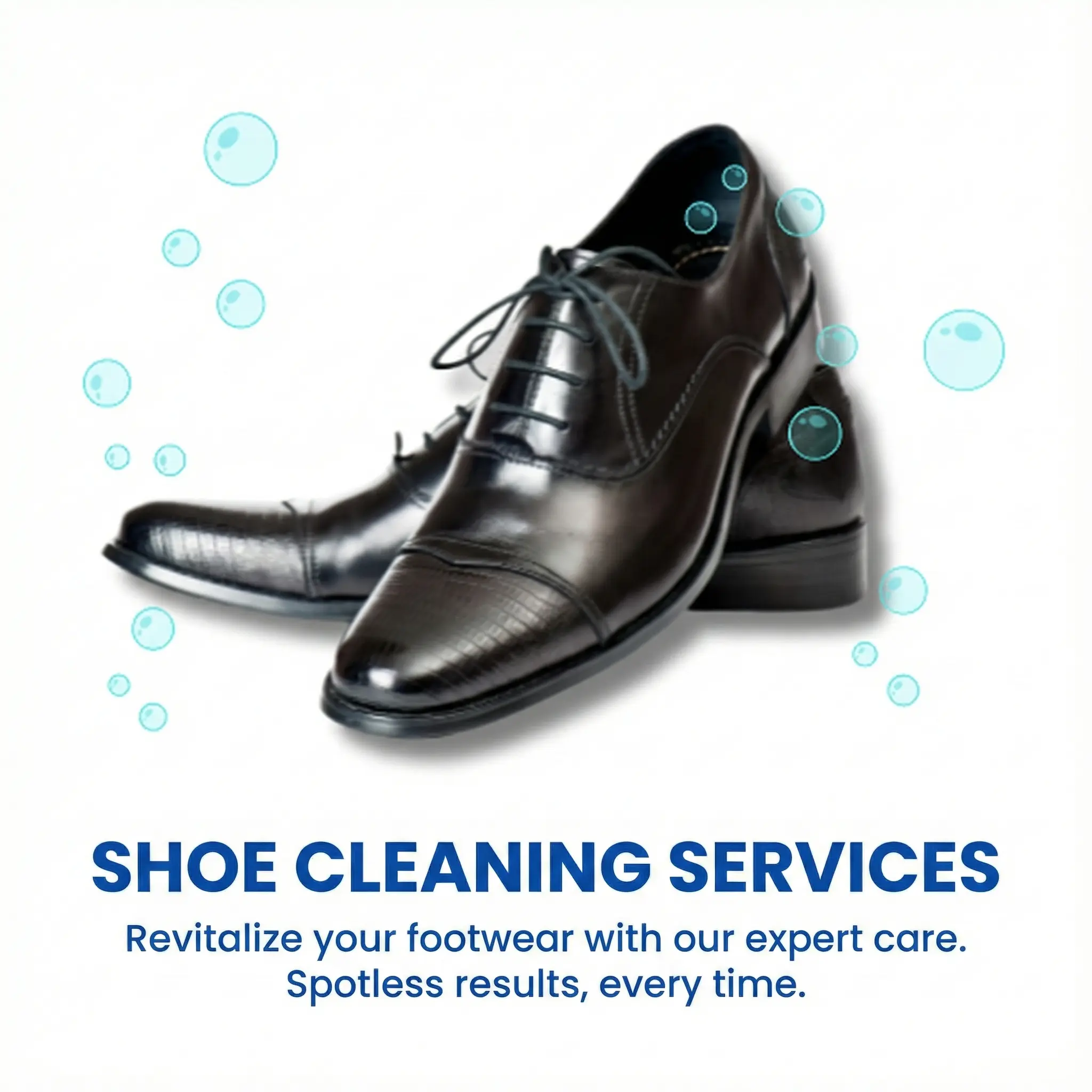 Formal shoes cleaning