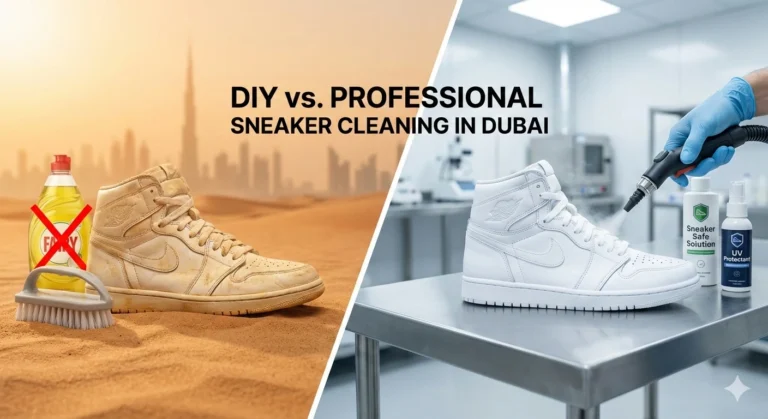Professional Sneaker Cleaning in Dubai