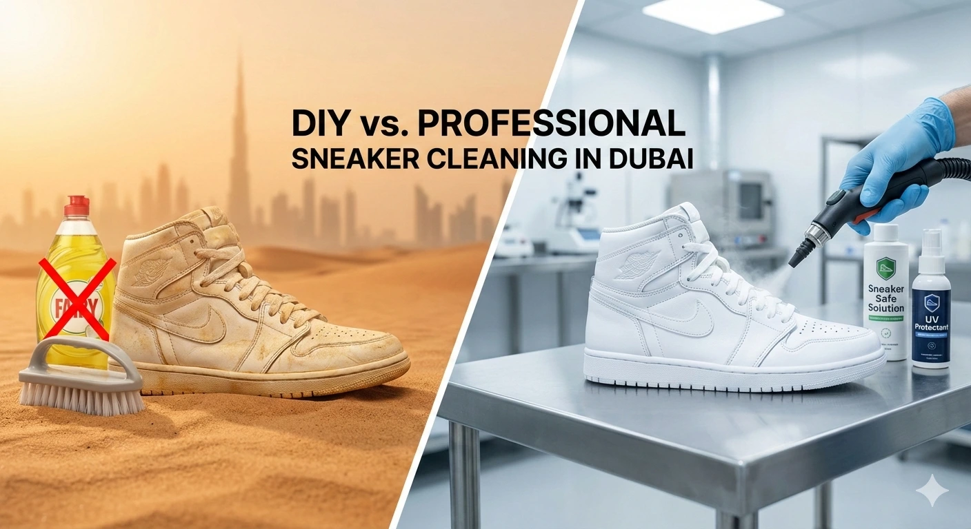 Why Professional Sneaker Cleaning in Dubai Is Better Than DIY Washing Why Professional Sneaker Cleaning in Dubai Is Better Than DIY Washing