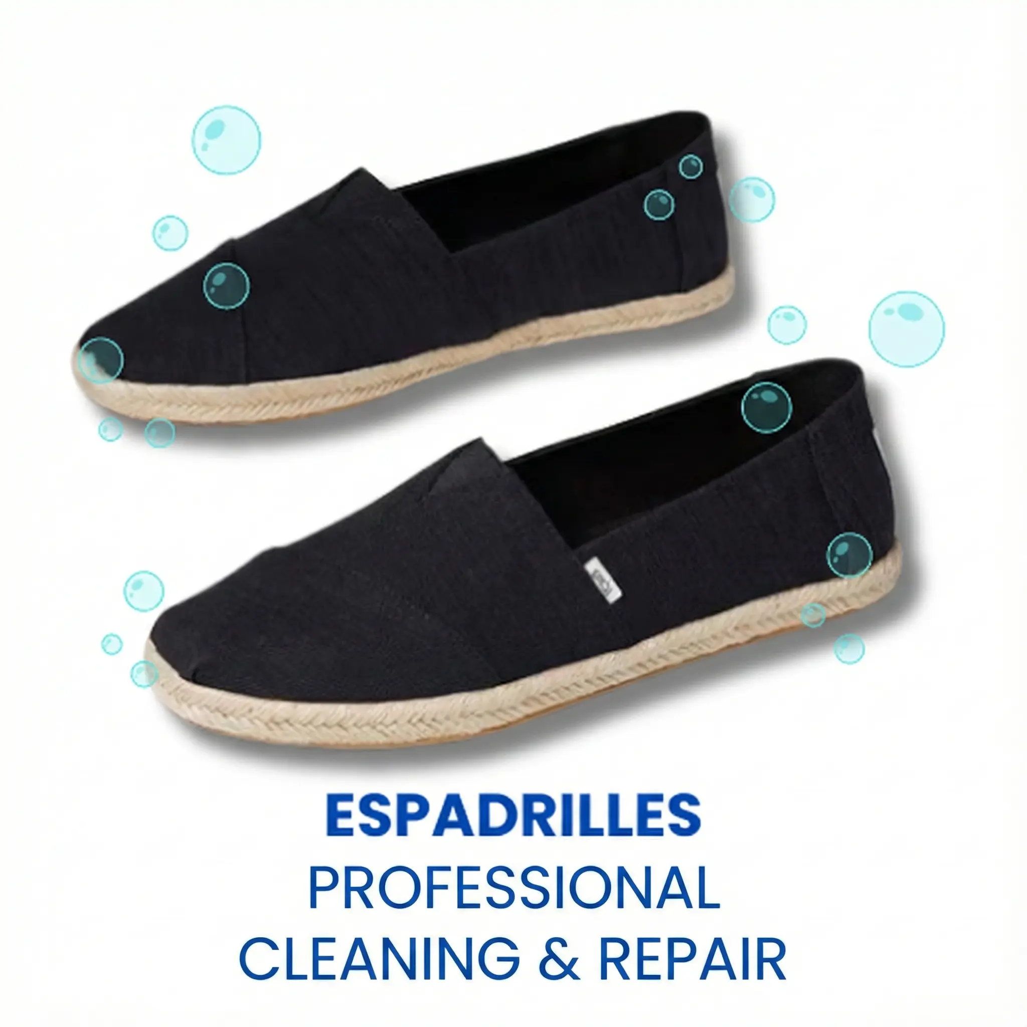 Espadrilles cleaning