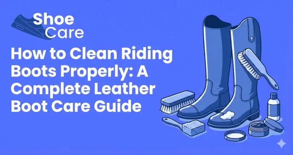How to Clean Riding Boots Properly: A Complete Leather Boot Care Guide