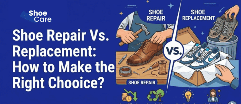 Shoe Repair vs Replacement: When to Repair or Replace Your Shoes