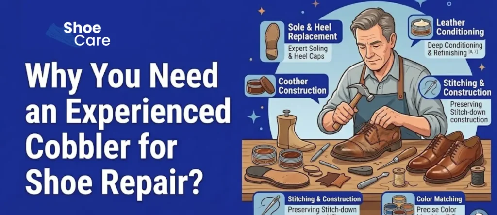 Why You Do Need an Experienced Cobbler for Shoe Repair?