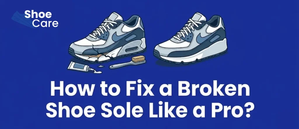 How to Fix a Broken Shoe Sole Like a Pro?