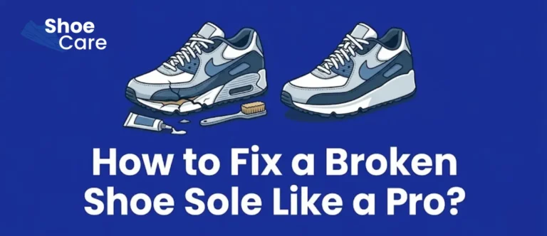 How to Fix a Broken Shoe Sole Like a Pro?